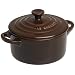 Le Creuset Dark Chestnut Petite Casserole Ramekins with Lid