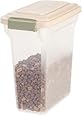 IRIS Premium Airtight Pet Food Storage Container, 15-Quart, Almond