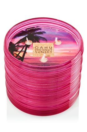 OAHU COCONUT SUNSET 3 Wick Candle 13.5 oz