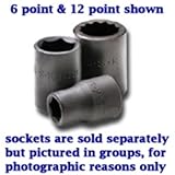 SK Hand Tool 34034 1/2-Inch Drive Standard Impact Socket, 1-1/16-Inch [並行輸入品]
