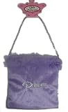 Little Girls Lavender Petite Princess Bag Purse with Feathers & Beads