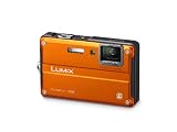 Panasonic Lumix DMC-FT 2 EG-D (14 Megapixel 4-fach opt. Zoom, 6,8 cm Display, Bildstabilisator, 10m wasserdicht) orange