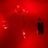 Kitchen & Home Online Shop Ranking 189. Battery Fairy Lights 10 Red LED bulbs - Static