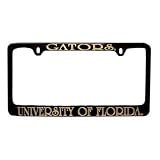 Florida Gators Black Engraved License Plate Frame