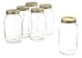 Bormioli Rocco Quattro Stagioni 50 3/4 Ounce Canning Jar, Set of 6