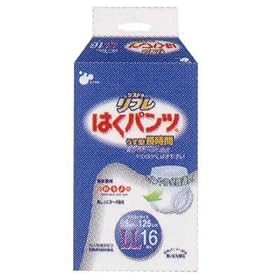 【クリックで詳細表示】リブドゥリフレ はくパンツ うす型長時間 LL 16枚