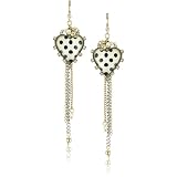 Betsey Johnson Black and White Boost Polka Dot