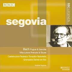 Fugue & Gavotte, Preludes, Tonadilla & Tarantella (Segovia)