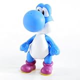 41JZJCyaX1L. SL160  New Super Mario Brothers PVC Vol. 3   Light Blue Yoshi