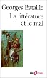 La litt�rature et le mal