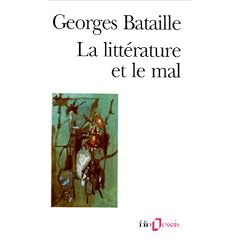 La litt�rature et le mal