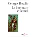 La litt�rature et le mal
