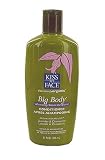 Kiss My Face Organic Big Body Conditioner for Fuller Thicker, 11-Ounce Bottles (Pack of 3)