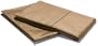 Pinzon Hemstitch 400-Thread-Count Egyptian Cotton Sateen Standard Pillowcase, Set of 2, Chestnut