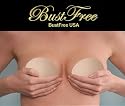 BustFree Strapless Training Bra in Nude and Small Size .... Fits Cup Sizes AA and Regular A.