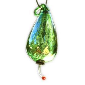 Rain Drop Hummingbird Feeder - Green
