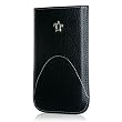 Samsung Galaxy S2 i9100 Etui Housse Cuir Vertical Collection 'Classic Haute Couture' Eb�ne Grain�