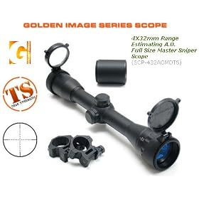 UTG Mil-Dot Airsoft Master Sniper Rifle Scope