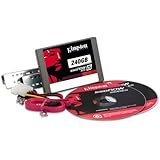 Kingston Digital 240GB SSDNow V300 SATA 3 2.5 (7mm height) Desktop Bundle Kit&nbsp;with Adapter Solid State Drive SV300S3D7/240G