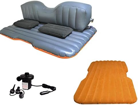 Car Travel Inflatable Mattress Inflatable Bed Camping Back Seat Extended Mattress For Kids Or Parents (orange)