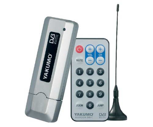 Yakumo QuickStick DVB-T Karte als USB Stick mit externen Antenne