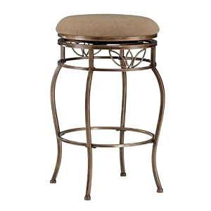 Backless Scottsdale Swivel Counter Stool by Hillsdale