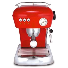 Ascaso DR.114 Dream 16-Bar-Pump Espresso Machine, Love Red by Ascaso