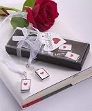 Bookmark Poker Themed in Deluxe Box (36 per order) Wedding Favors