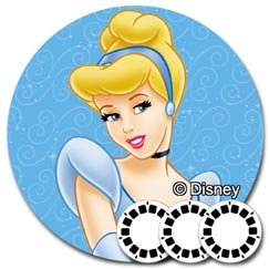 Disney Princess - CINDERELLA ViewMaster 3 Reel Set by Cinderella