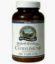 CAPRYLIMUNE TABLET (150) [Immune System Support] with Vitamins: A, C, E. and Minerals: Zinc and Selenium.