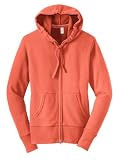 District Threads Junior Ladies Vintage French Terry FullZip Hoodie. DT233