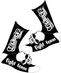 Pimpit 'Fight Team Skull' Mens Socks