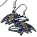Baltimore Ravens Dangle Earrings (Set of 2) - NFL Football Fan Shop Sports Team Merchandise