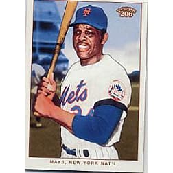 10 Different Willie Mays Baseball Cards - Mint Condition In Display Album !!