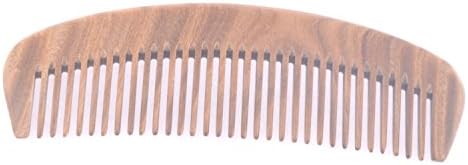 100% Handmade Premium Quality Natural Sandalwood Wood Comb with Natural Wood Aromatic Smell- 1 7/8" X 5 7/8"