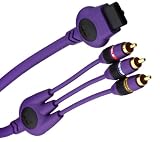 Monster Cable GCGL200 R-10 GameCube Composite Video A/V Cable (10 Feet)
