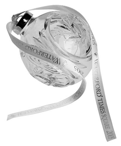 Waterford Crystal 2004 Times Square Collection Hope for Wisdom Ball Ornament