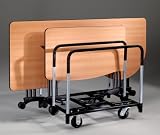 Folding Table Cart - Mayline Office Furniture - 1020FTC