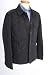 Mens Grey Utility Casual Coat Jacket