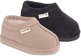 Bearpaw Kids' Suede / Sheepskin Slipper - Style 400 French Moc