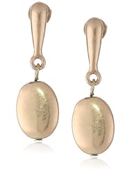Kenneth Cole New York "Modern Tanzanite" Oval Drop Earrings