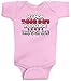 Threadrock Unisex Baby My Mom Thinks She's in Charge That's so Cute Bodysuit 6M Pink
