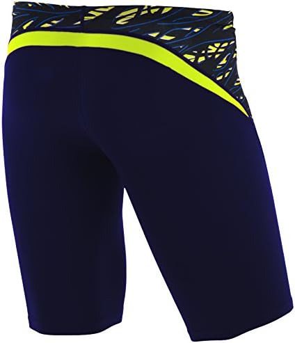 Orca Men's Enduro Swim Jammer (Large, Blue Print)