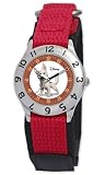 Time Teacher Disney Kids’ Bolt Red Velcro Watch D794S505 #