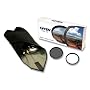 Tiffen 62mm Lens Kit includes Digital Ultra Clear Filter, plus Circular Polarizer Filter and Accessory Wrap