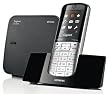 Gigaset SL400A High End Schnurlostelefon (4,6 cm (1,8 Zoll) TFT-Farbdisplay, Anrufbeantworter, USB-Anschluss, Bluetooth) metall / schwarz