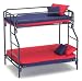 Dollhouse Miniature Blue Metal Bunk Bed