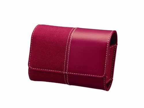 Sony LCS-TWF/R Soft Carrying Case for Sony T300, T70, T2, W300, W170, W150, W130, W120, S780, and S750 Digital Cameras (Red)