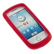 Red Rubber Silicone Soft Skin Cover Case for HTC Google G2 Magic, MyTouch 3G Cell Phone