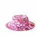 Pink Floral Sun Hats 0 to 2 years Polyester